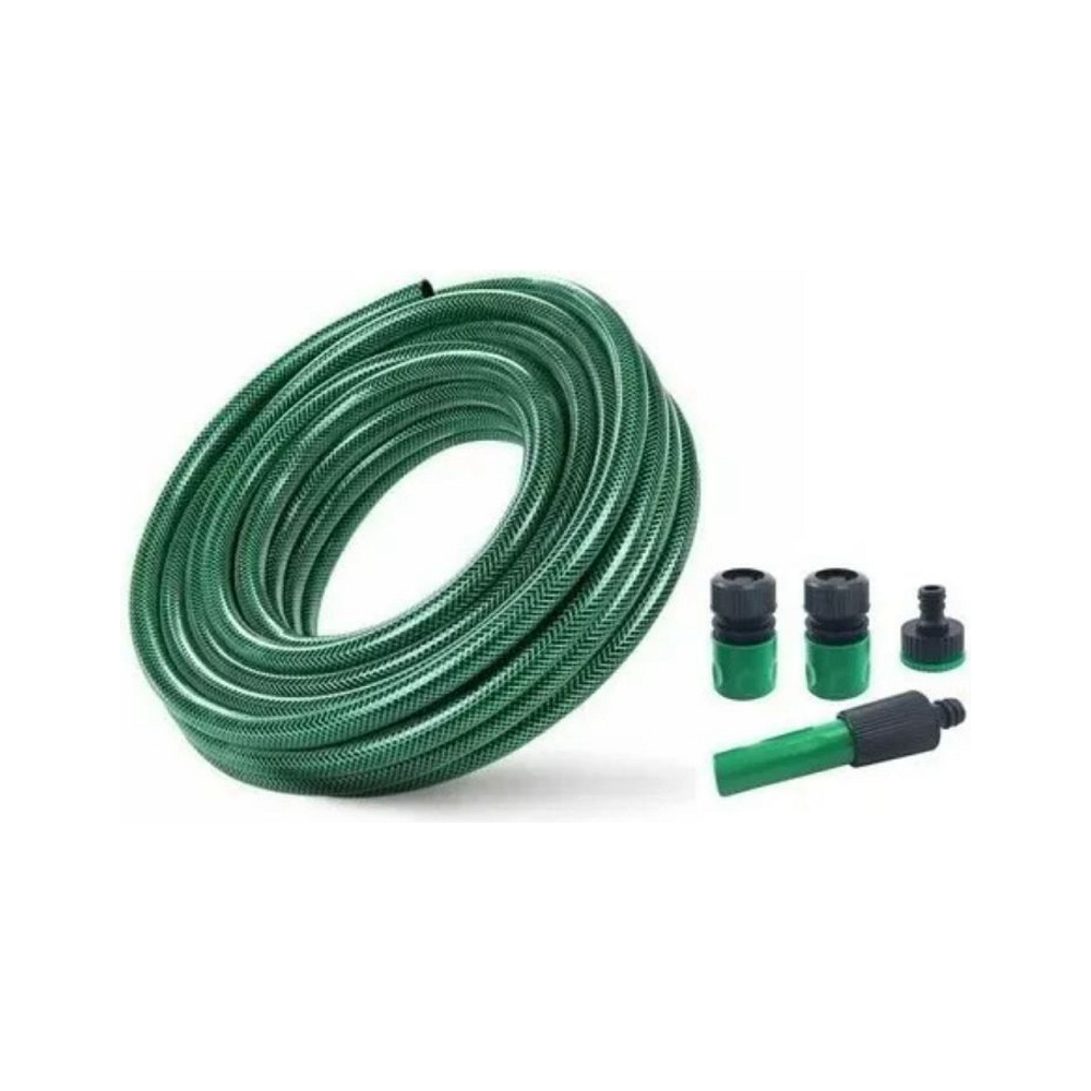 MANGUERA DE RIEGO PVC MALLADA 1/2` X 20 MTS.